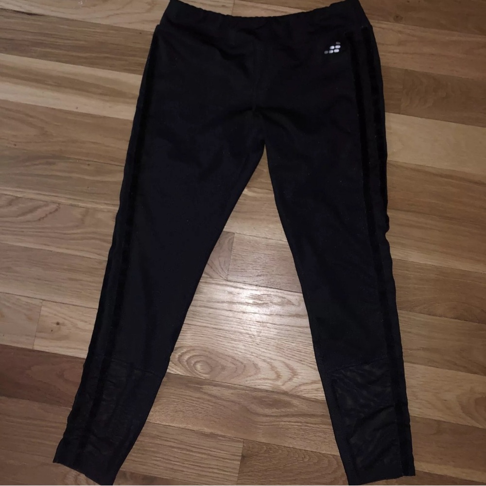 BCG Girls Active Leggings Sz L Large girls leggings, black
